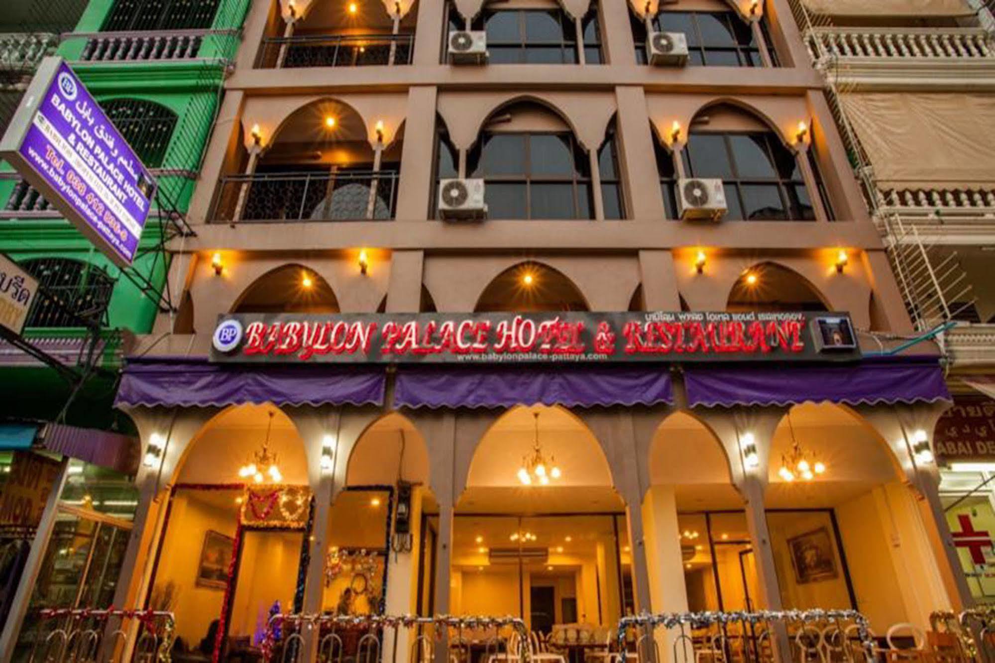 Babylon Palace Hotel Pattaya Buitenkant foto